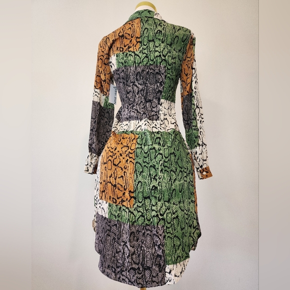 Nine West Heritage Stripe Collection Extra Small Button-Up Dress NWT - Picture 8 of 15